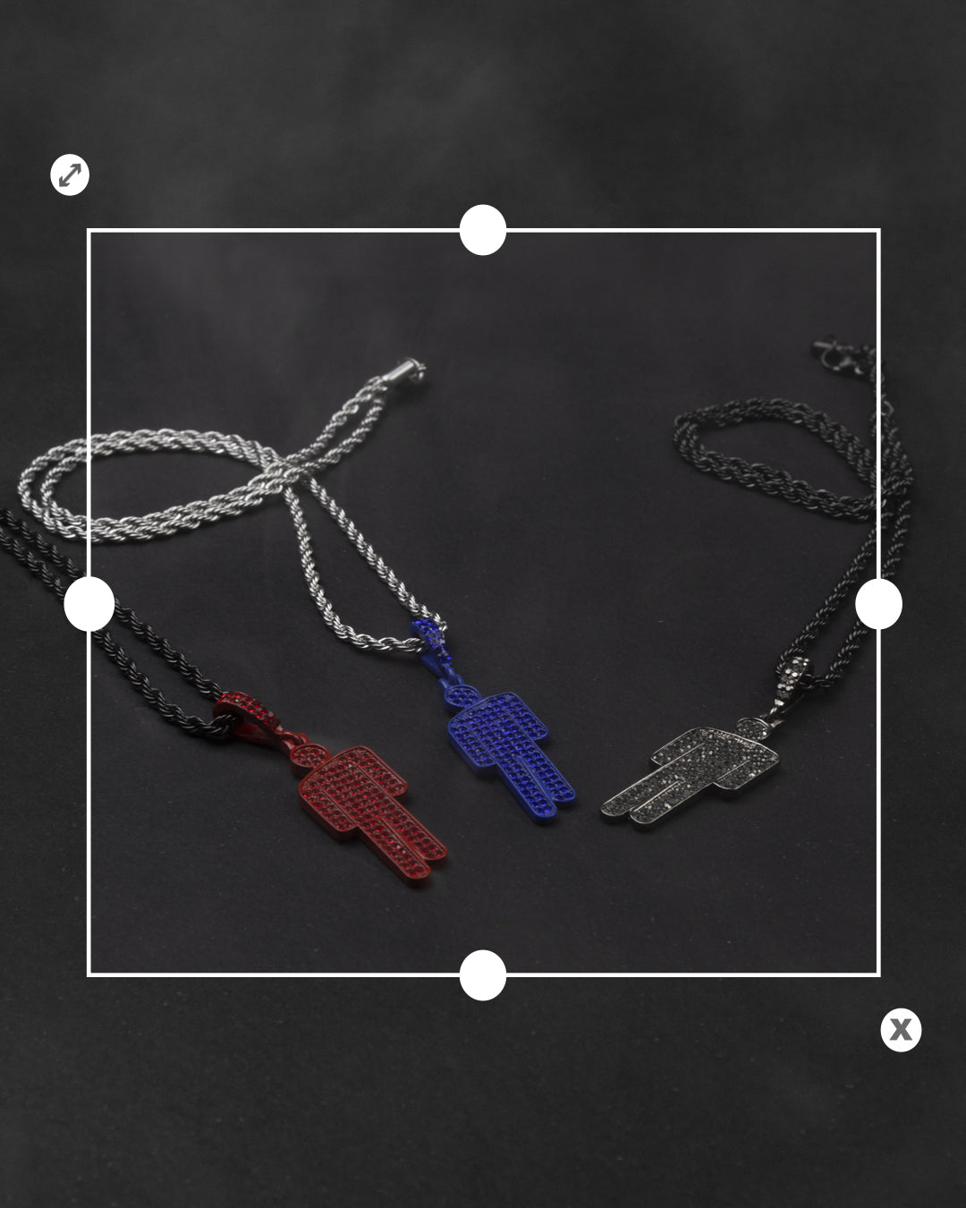 HAN031 - Billie Eilish black necklace