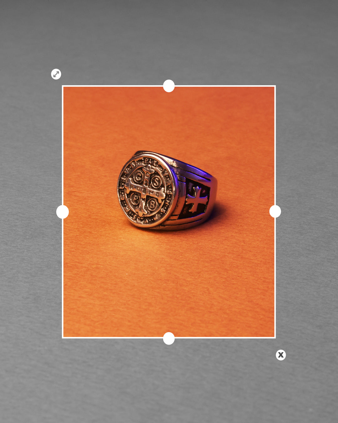 HAB102- stainless ring
