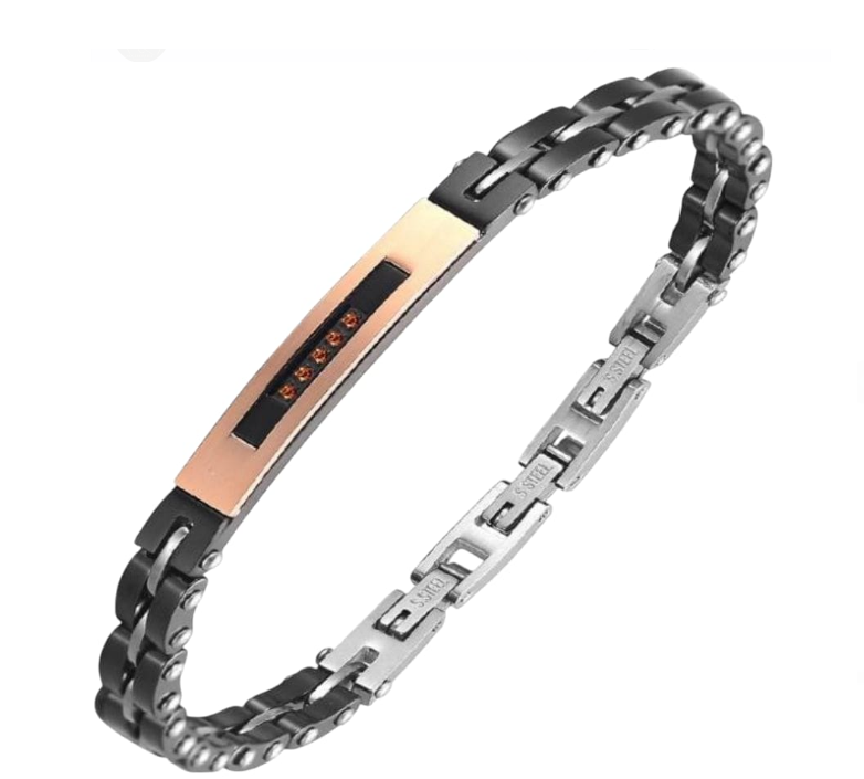 HAB009 - Carbon Link Bracelet