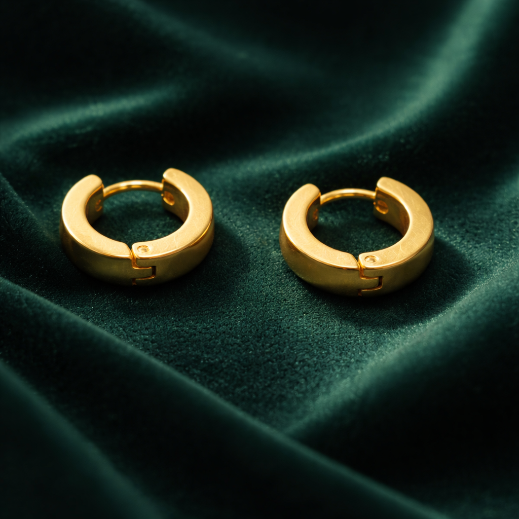 HAE040 - Apex Huggie Earrings