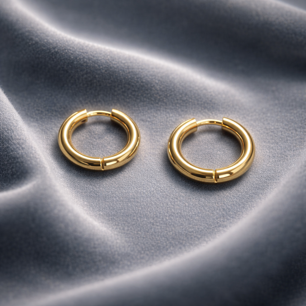 HAE042 - Echo Classic Medium Hoops