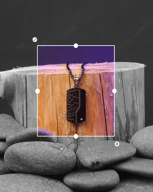 HAN008 - Noir legacy necklace