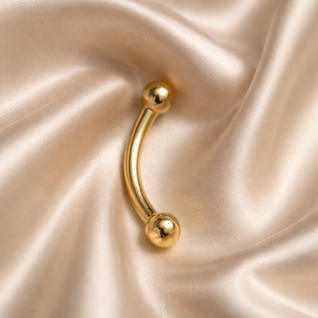 HAP019 - Titan Mirror Belly Piercing