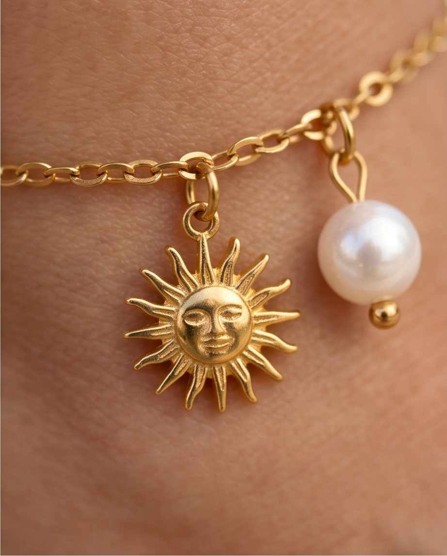 HAA001 - Sol Maris Charm Anklet