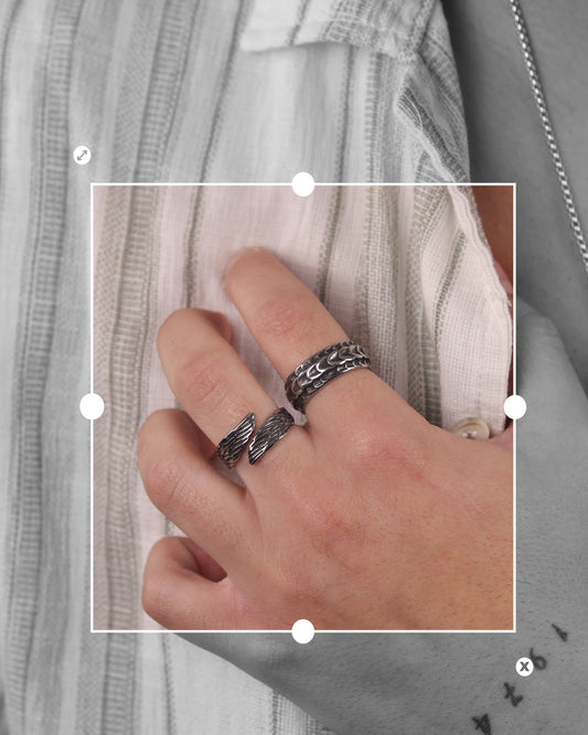 HAR104 - Open stainless ring