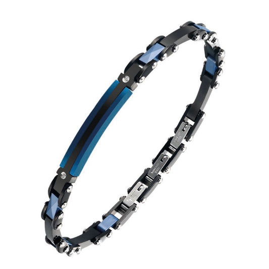 HAB005 - Cobalt Link Bracelet