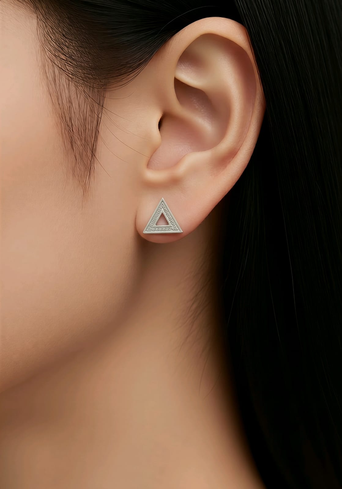 HAE017 - Triangle Earrings