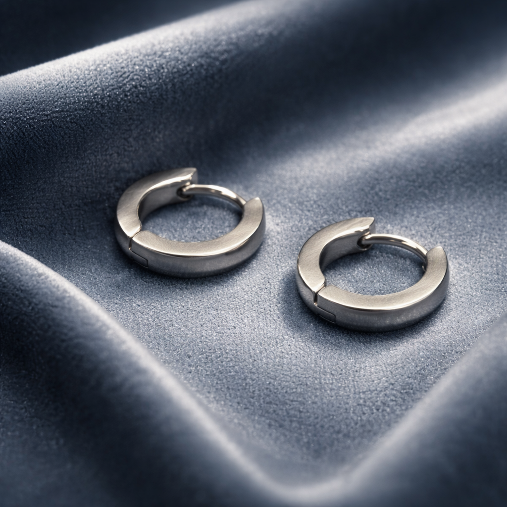 HAE062 -  Apex Huggie Earrings