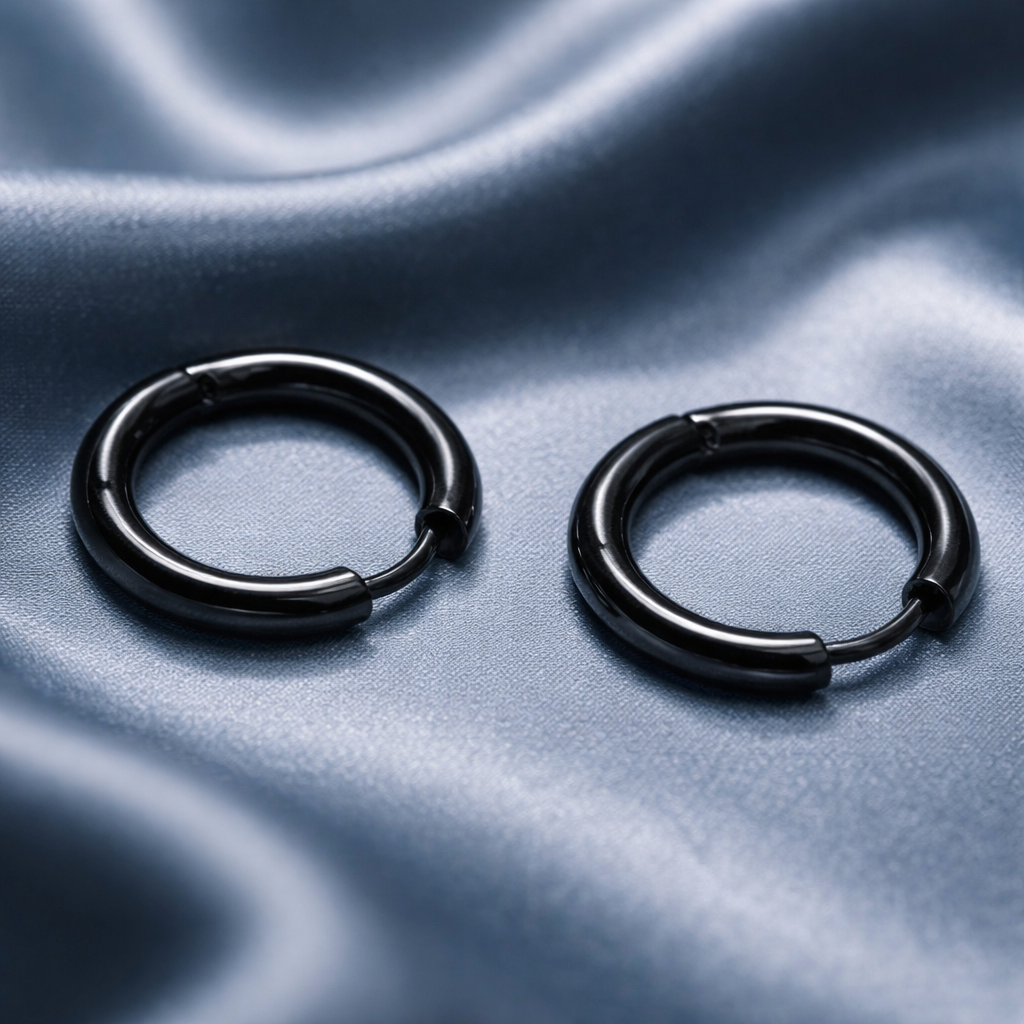 HAE063 - Eclipse Black Hoops