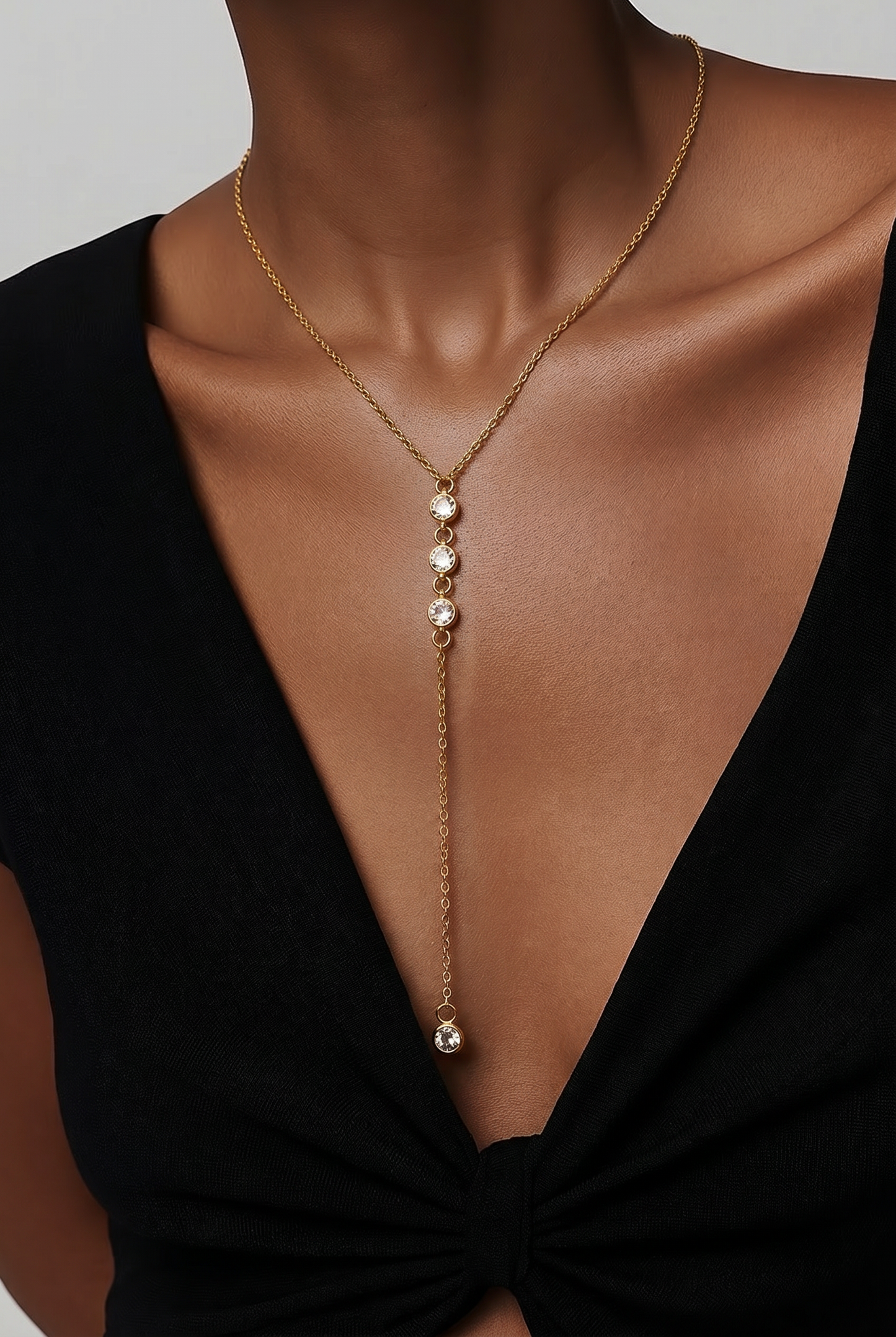 HAN002 - Aura Lariat Necklace