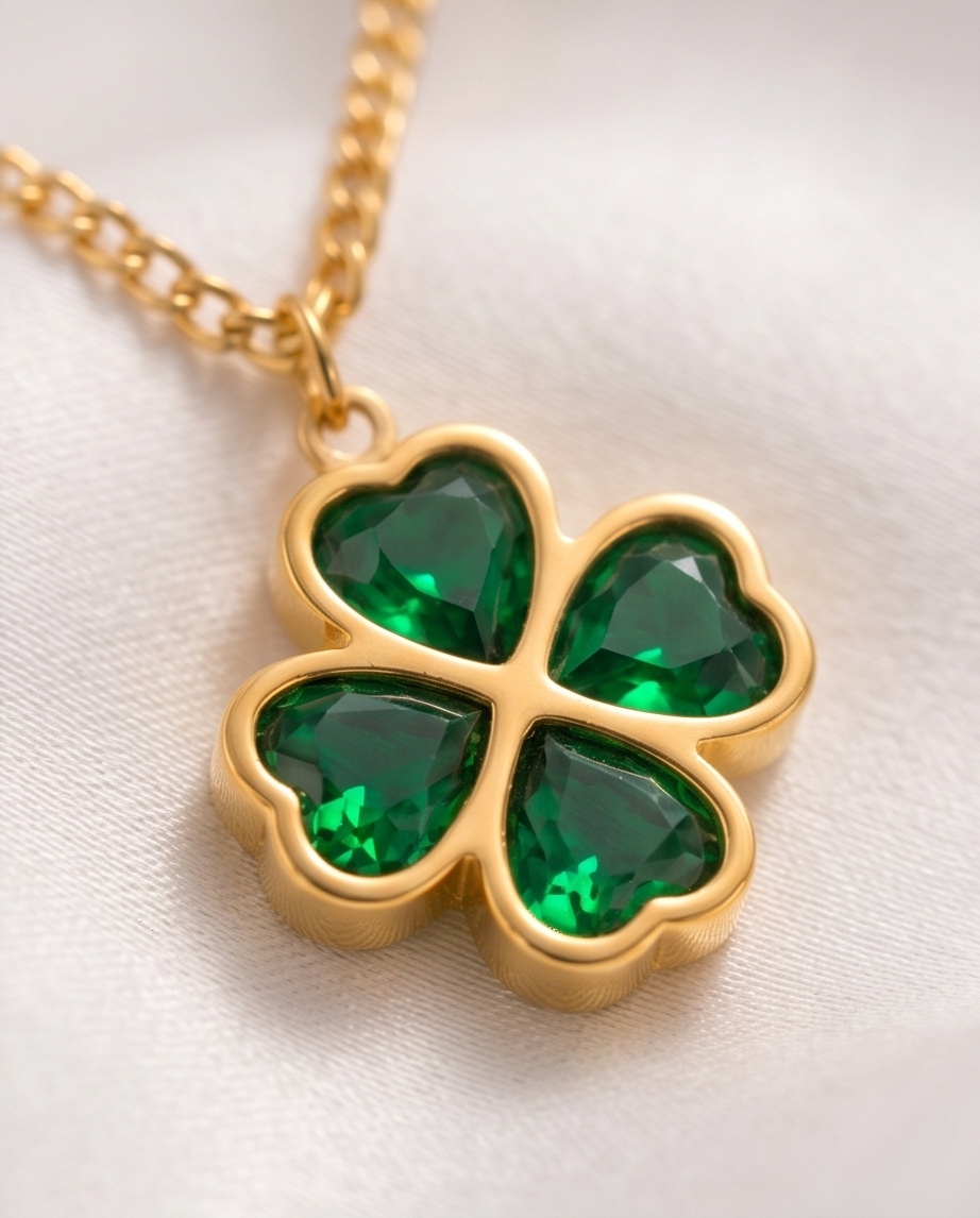 HAN010 - Good luck clover necklace
