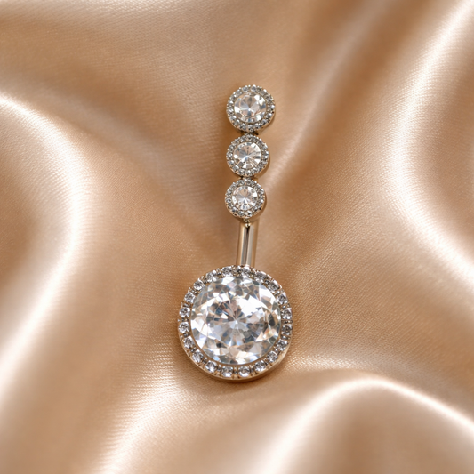 HAP001 - Triple-Drop Belly Ring