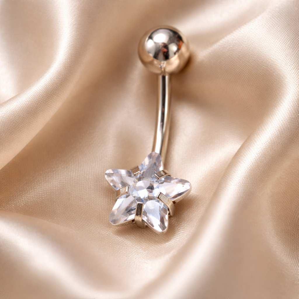 HAP014 - Mermaid Star Belly Piercing